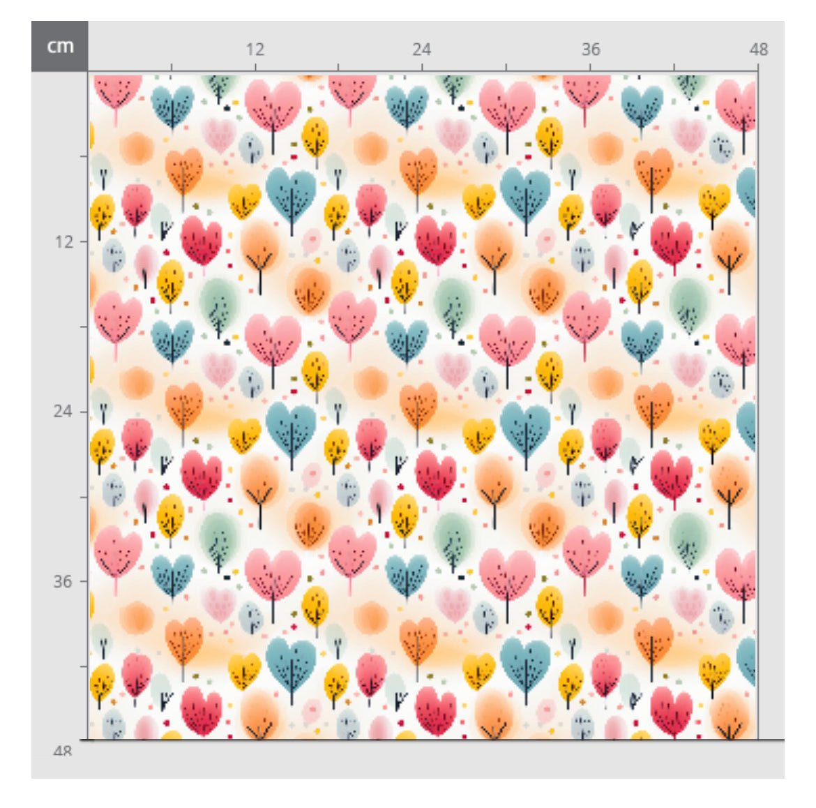 Herz Stoff Dauervorbestellung